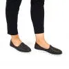 Catinca Shoes 972 N pantofi dama perforati piele negru