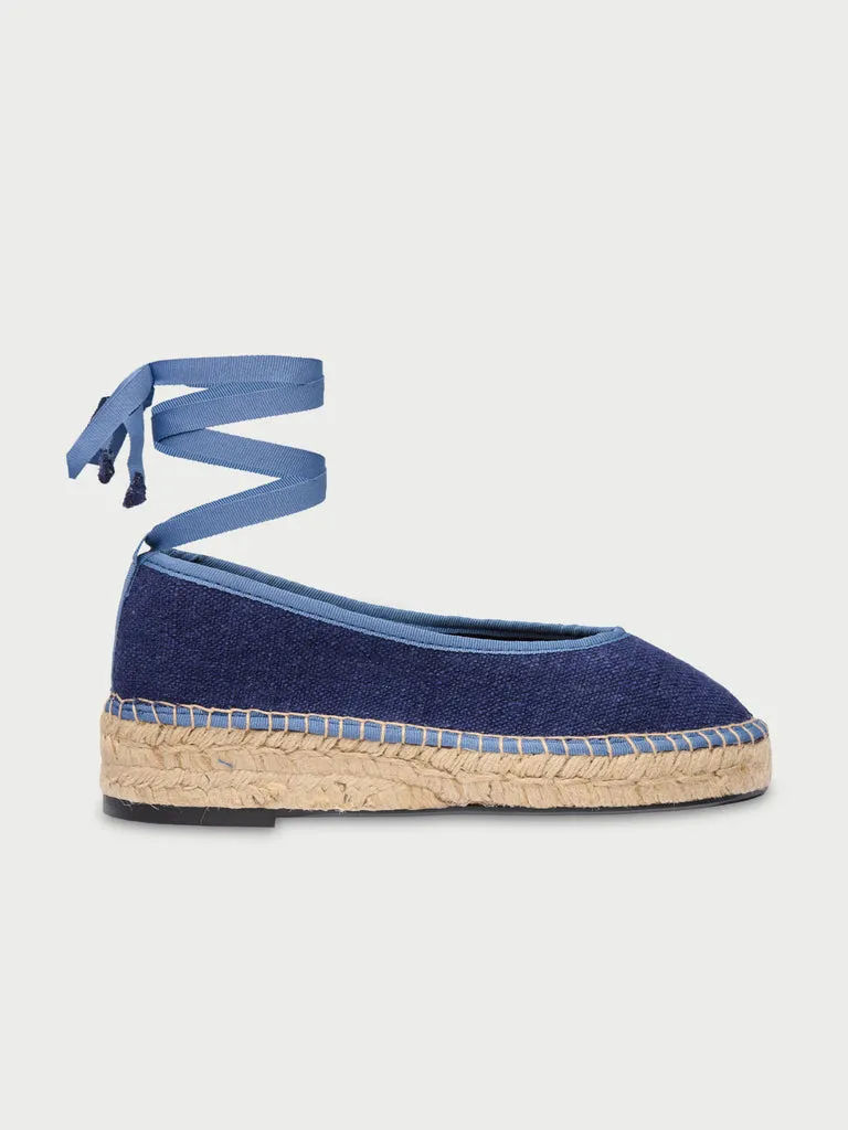 Flagelus Summer Swing Navy balerini in bleumarin