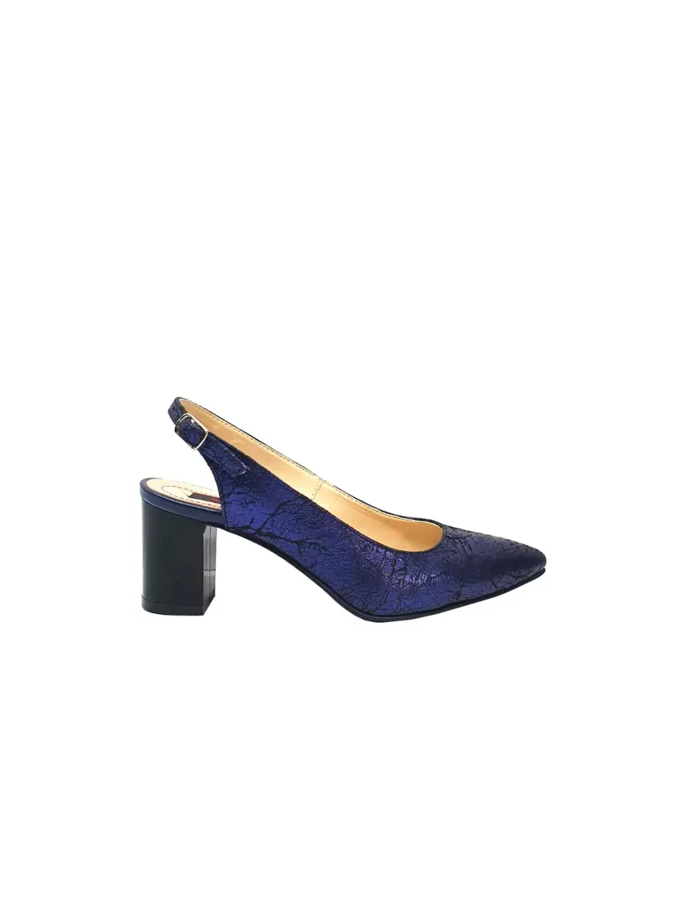 Catinca Shoes A91 AS sandale dama albastru piele naturala
