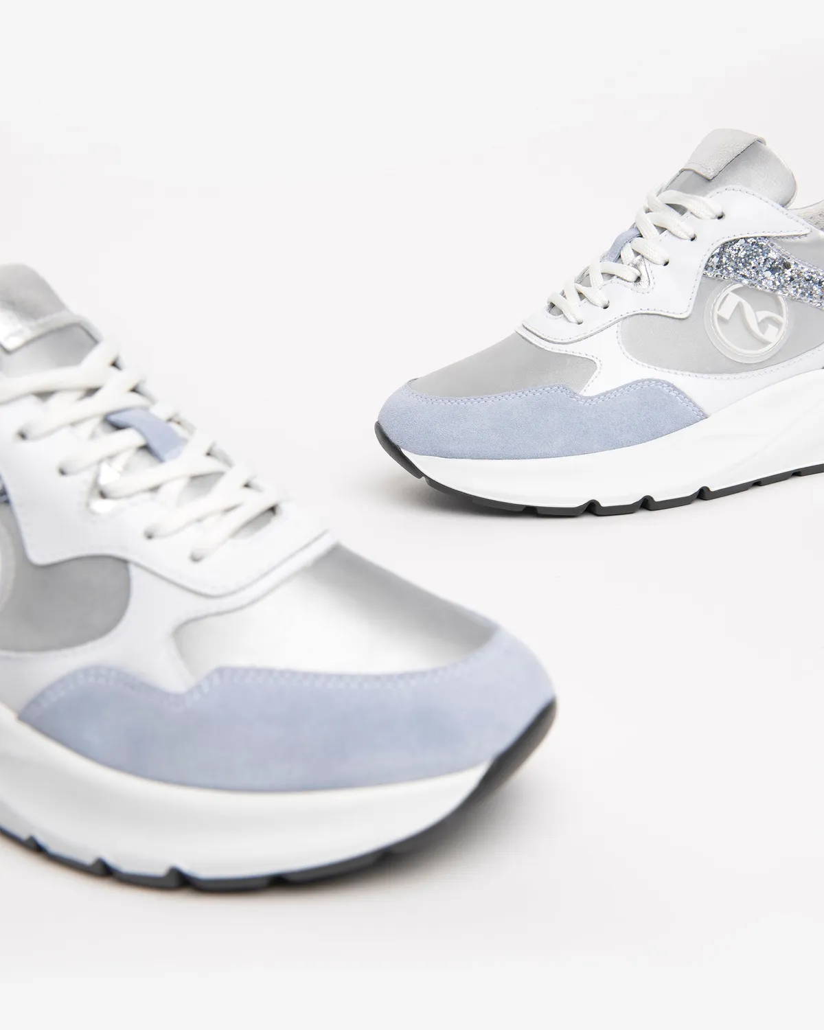 NeroGiardini sneakers dama piele monogram