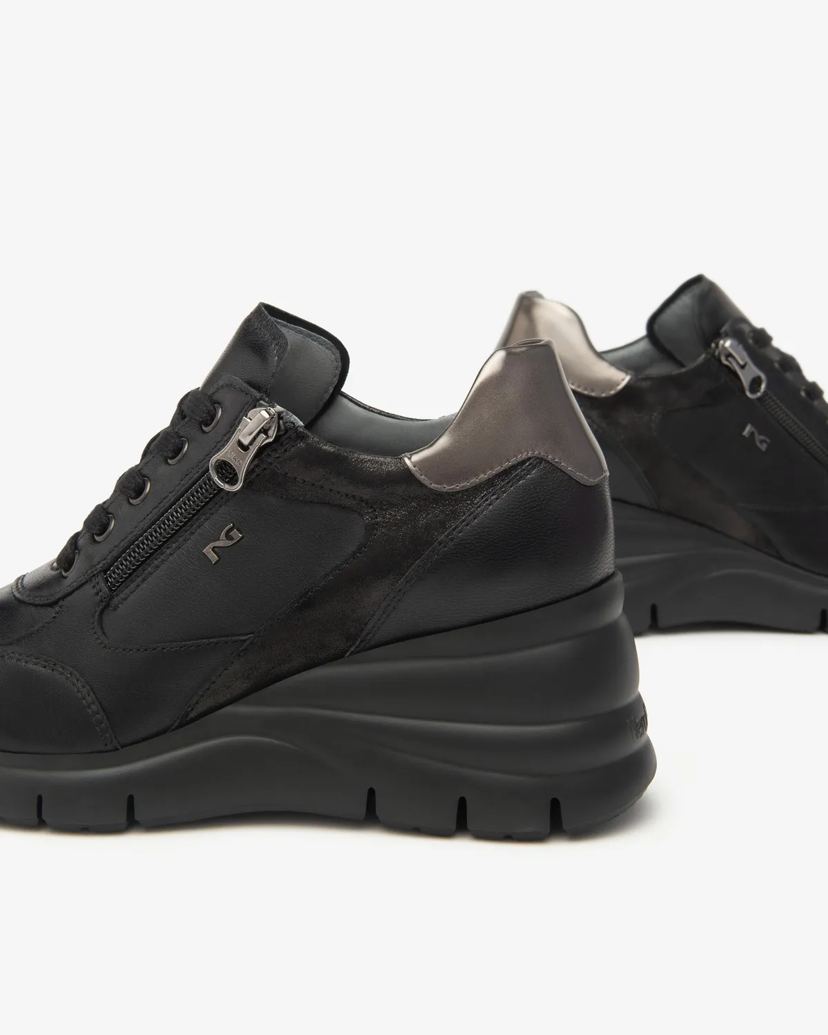 Sneakers dama NeroGiardini piele Dry-Go Memory