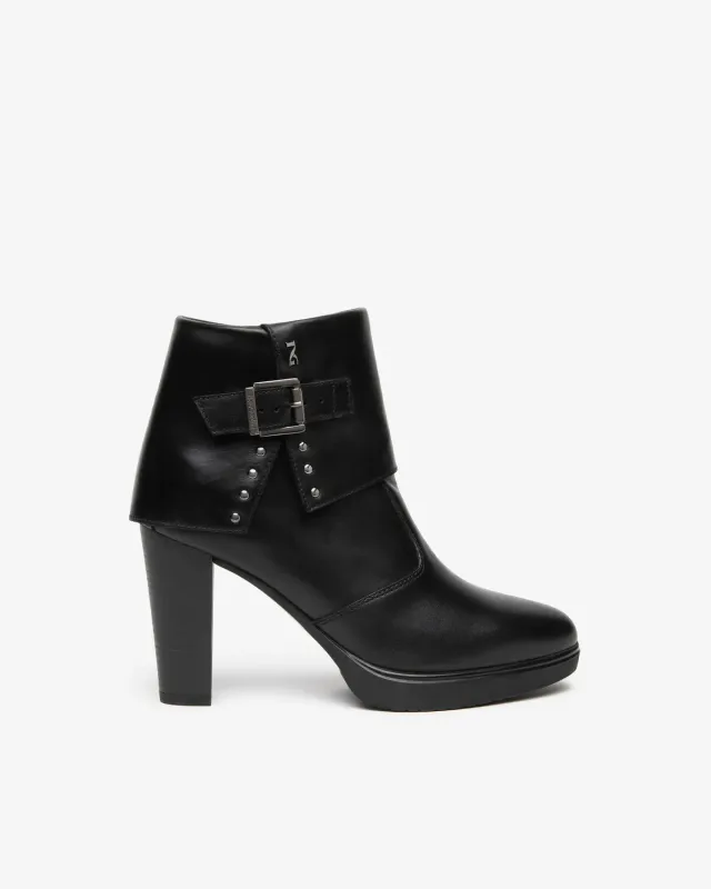 NeroGiardini botine piele dama toc 95 mm