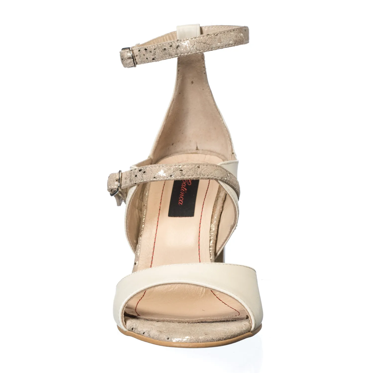 Catinca Shoes S101 BFA sandale dama bej piele naturala
