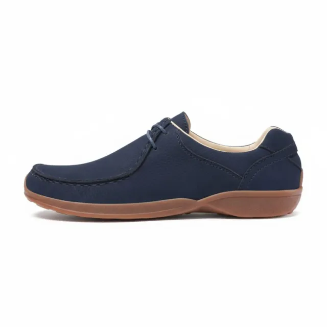 BÄR Lifestyle Lamb pantofi piele negri comozi bărbați