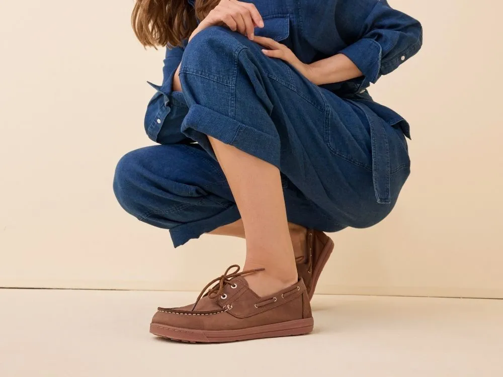 BÄR B Barefoot Luzy pantofi damă maro piele