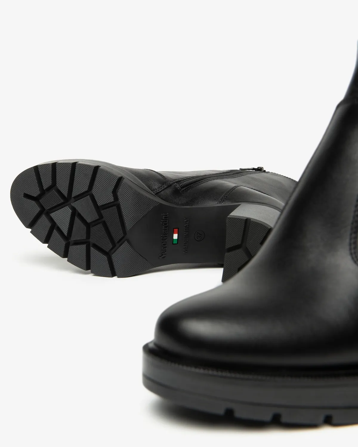 NeroGiardini botine piele dama de iarna versatile