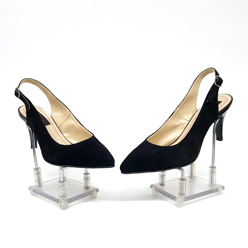 Catinca Shoes D24 NA sandale dama piele negru antilopa
