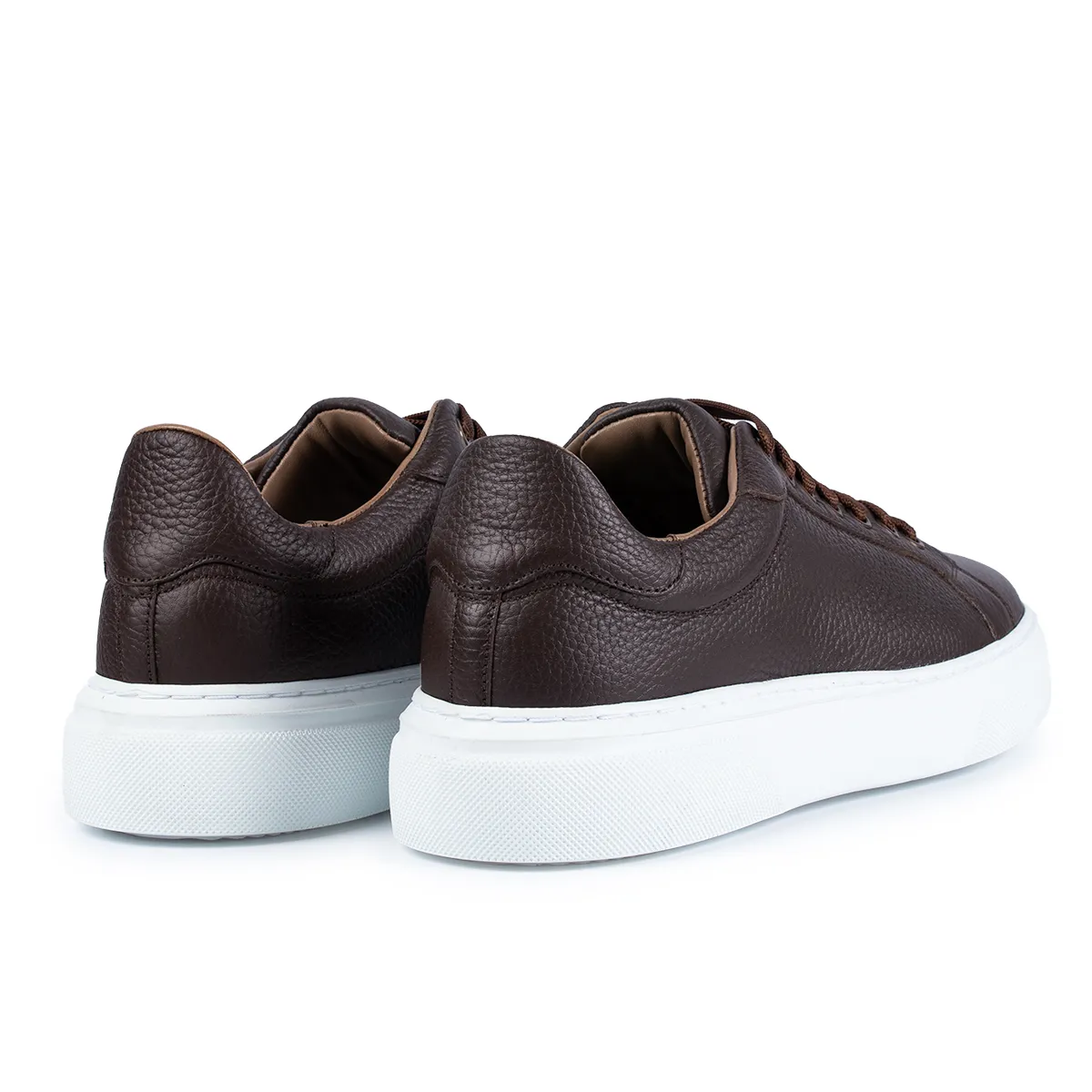 Lucas Shoes 510 sneakers piele bizon maro