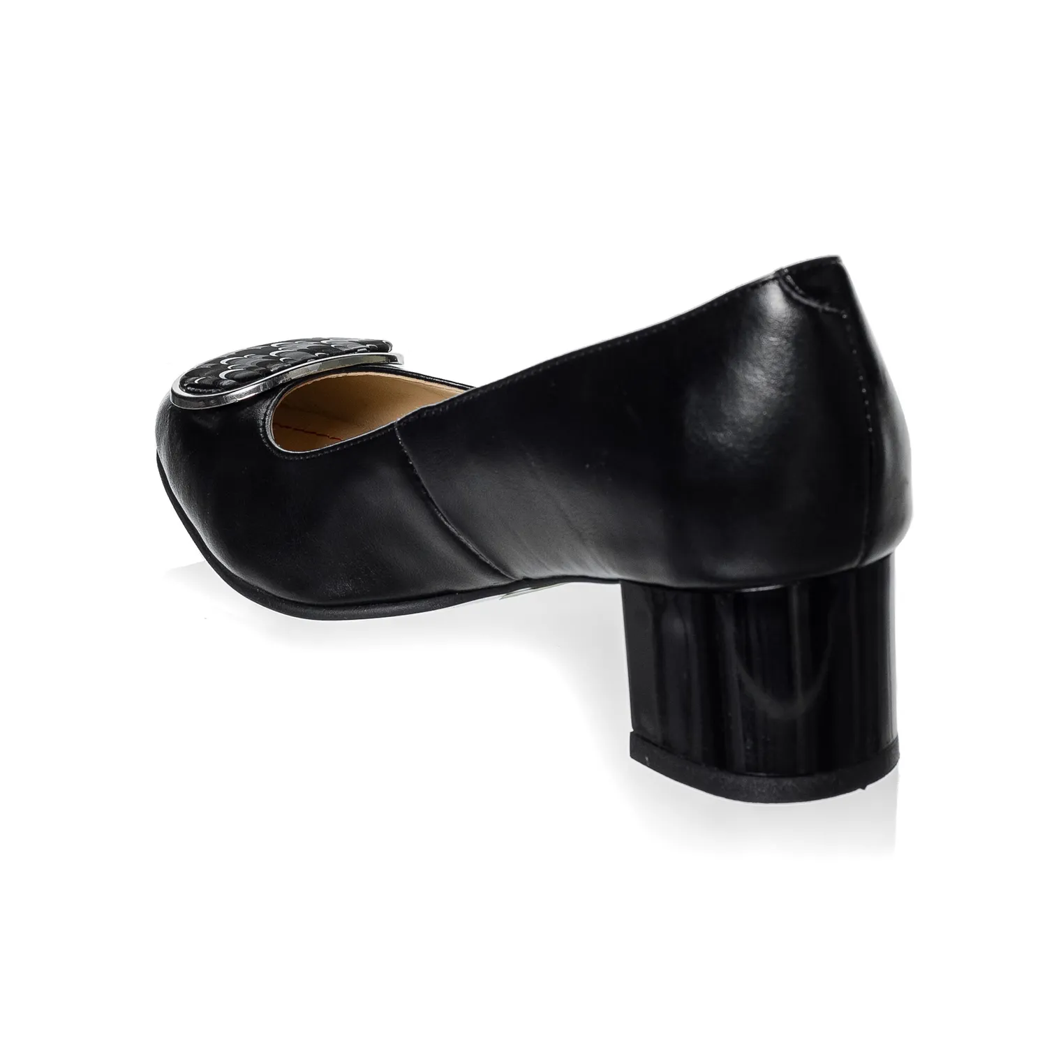 Catinca Shoes A21 NBN3D pantofi dama piele negru box