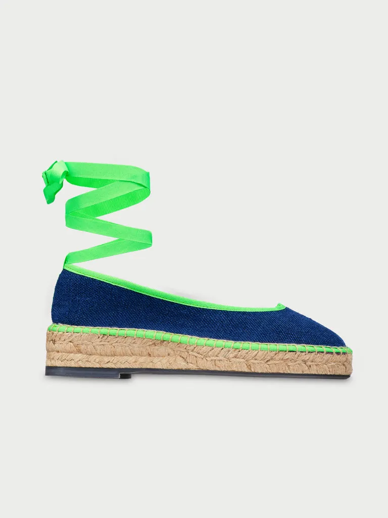 Flagelus Summer Swing Blue balerini in bleumarin