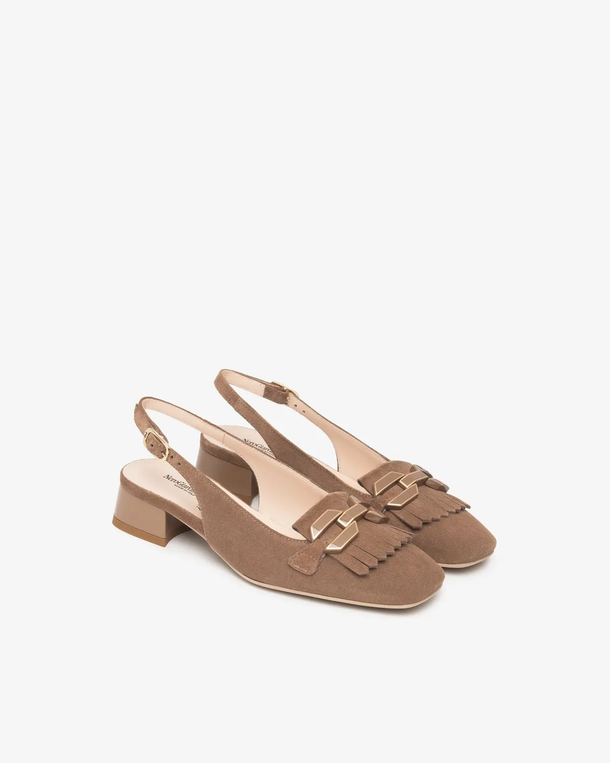 Slingback piele dama NeroGiardini vara