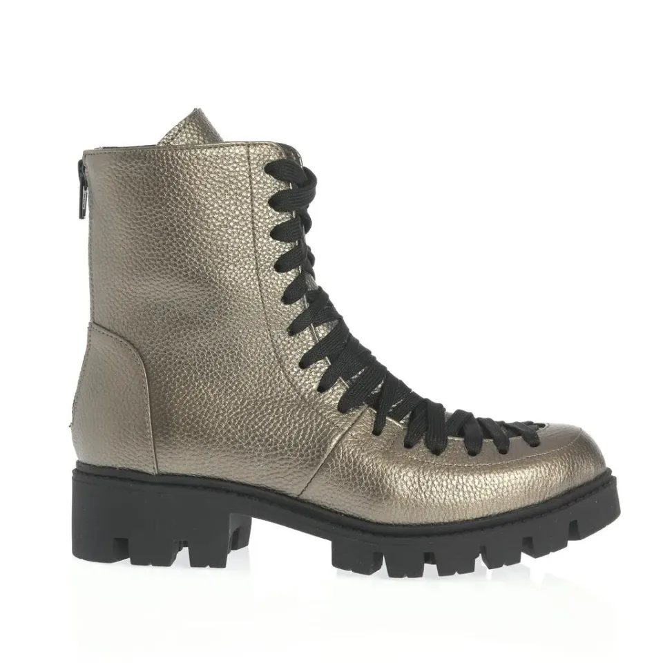 Ana Urbana Shoes Berlin bocanci aurii piele naturală