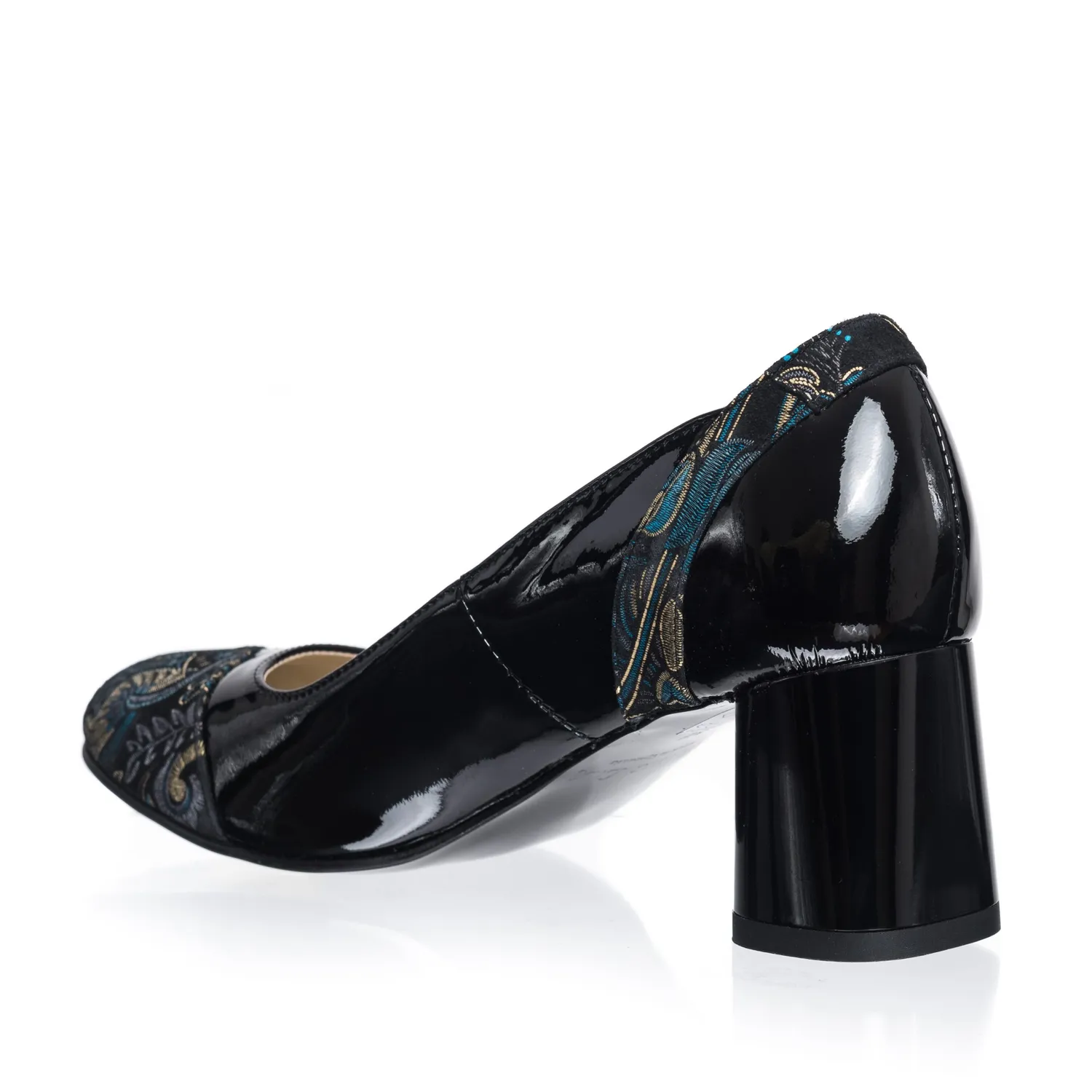 Catinca Shoes C33 NLSA pantofi dama piele negru lac