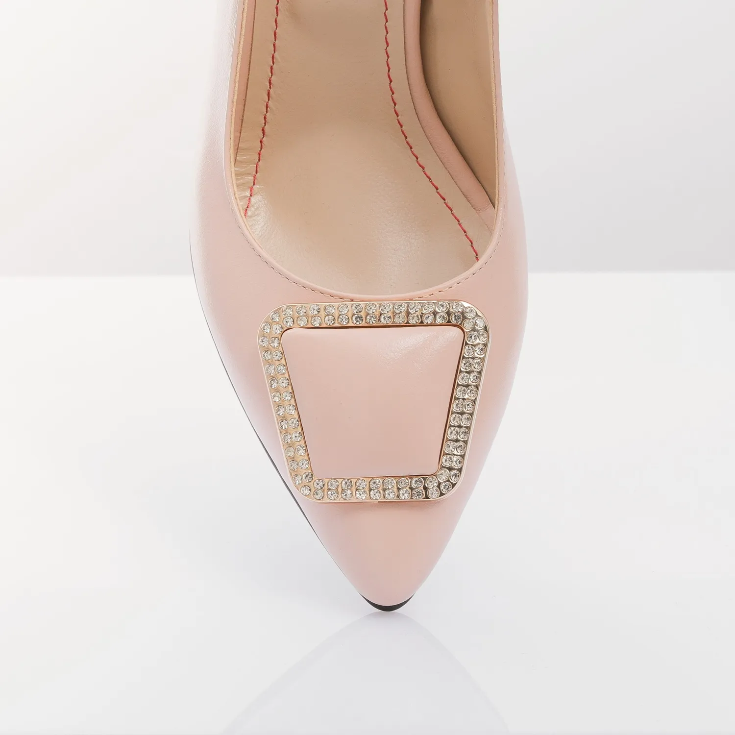 Catinca Shoes D48 NUD sandale dama piele nude box