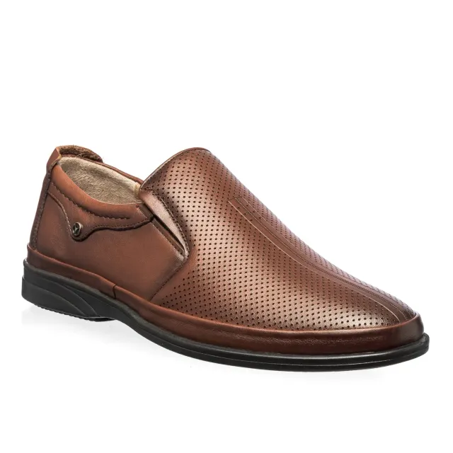 Catinca Shoes 651 MP pantofi barbati maro perforat piele