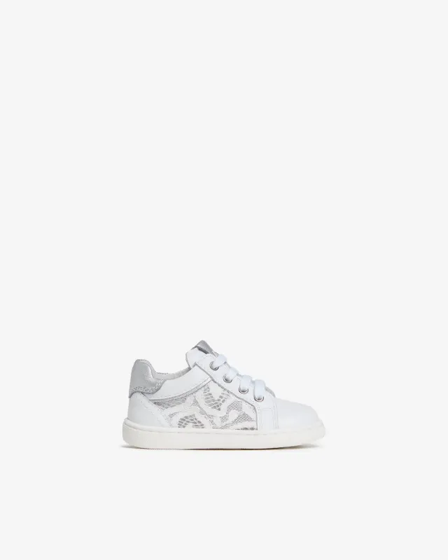Sneakers fete NeroGiardini Junior piele vara
