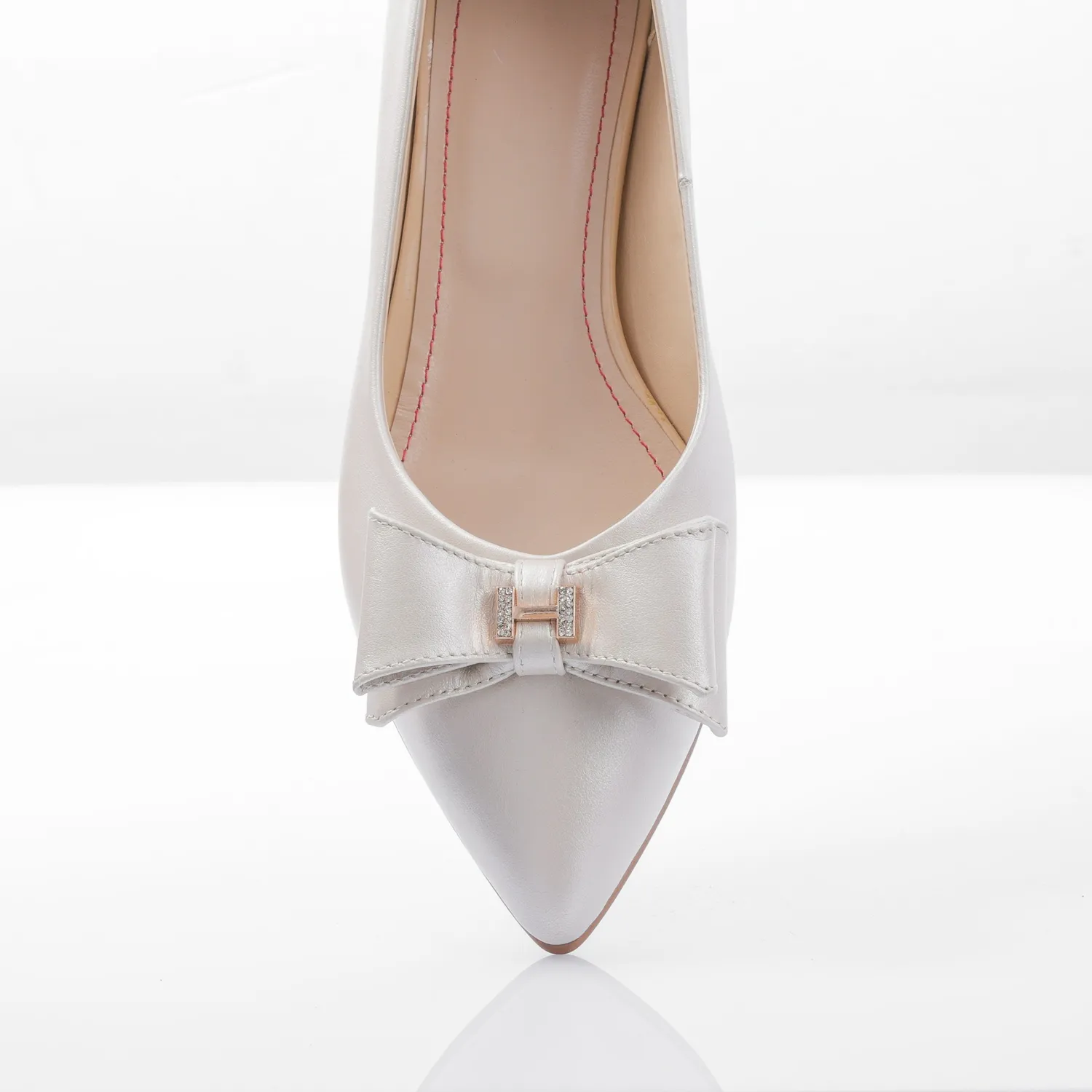 Catinca Shoes BL6 BEJ balerini damă bej box piele naturală