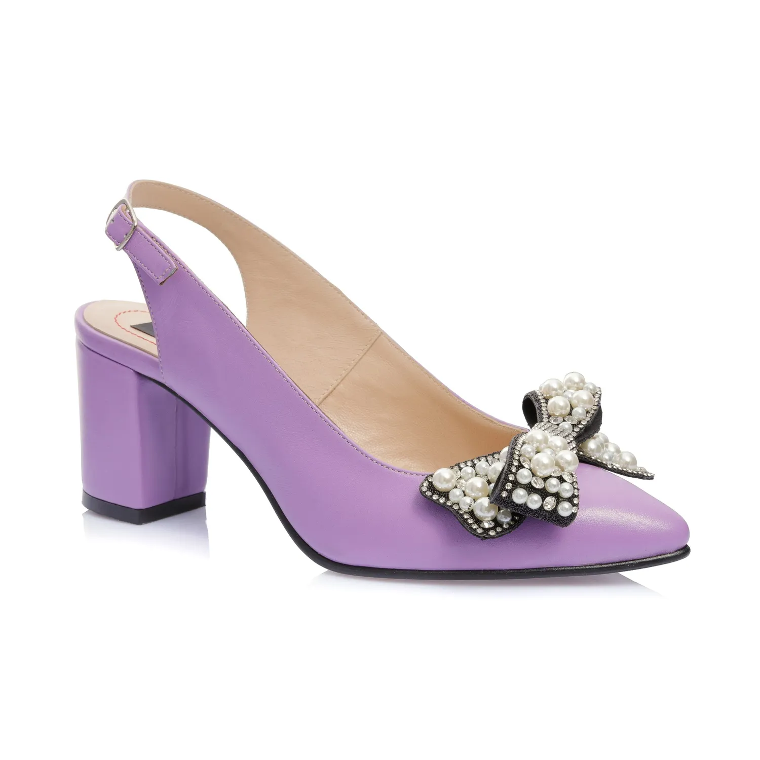 Catinca Shoes A91M LI sandale dama piele lila box