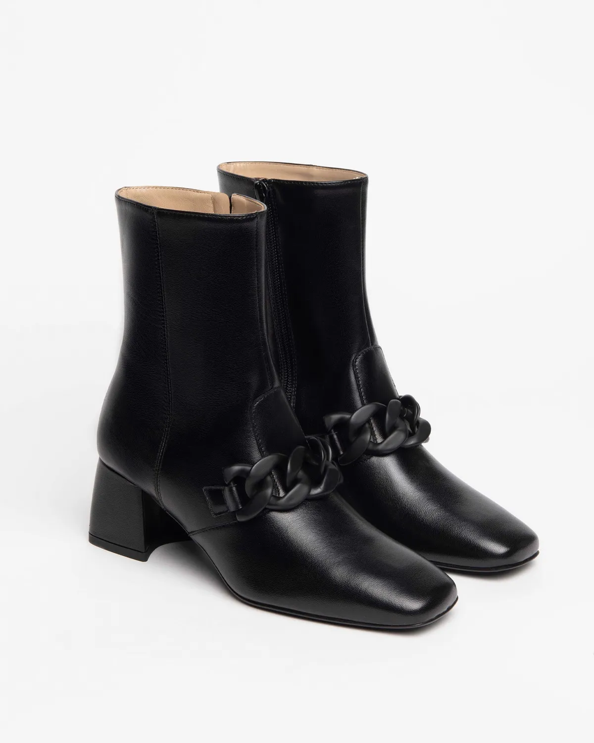 NeroGiardini botine dama piele elegante iarna