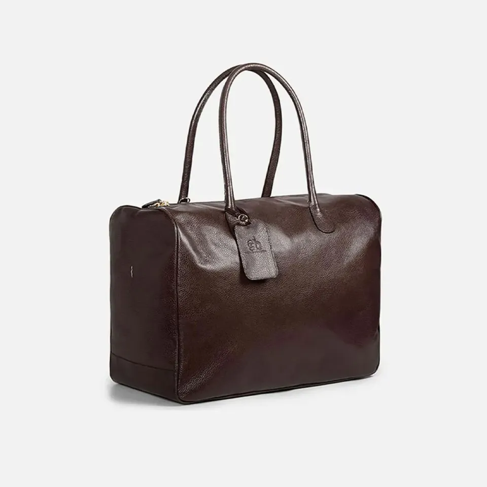 Cecilia Bringheli Riviera Dark Brown geanta piele