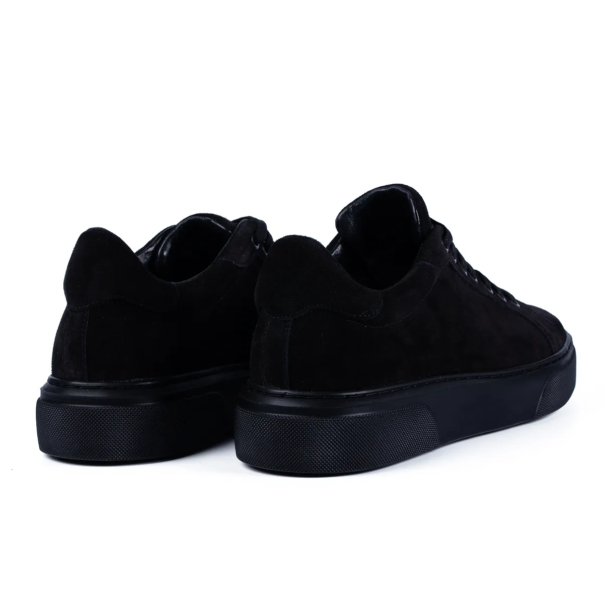 Lucas Shoes Sneaker 510 negru velur piele