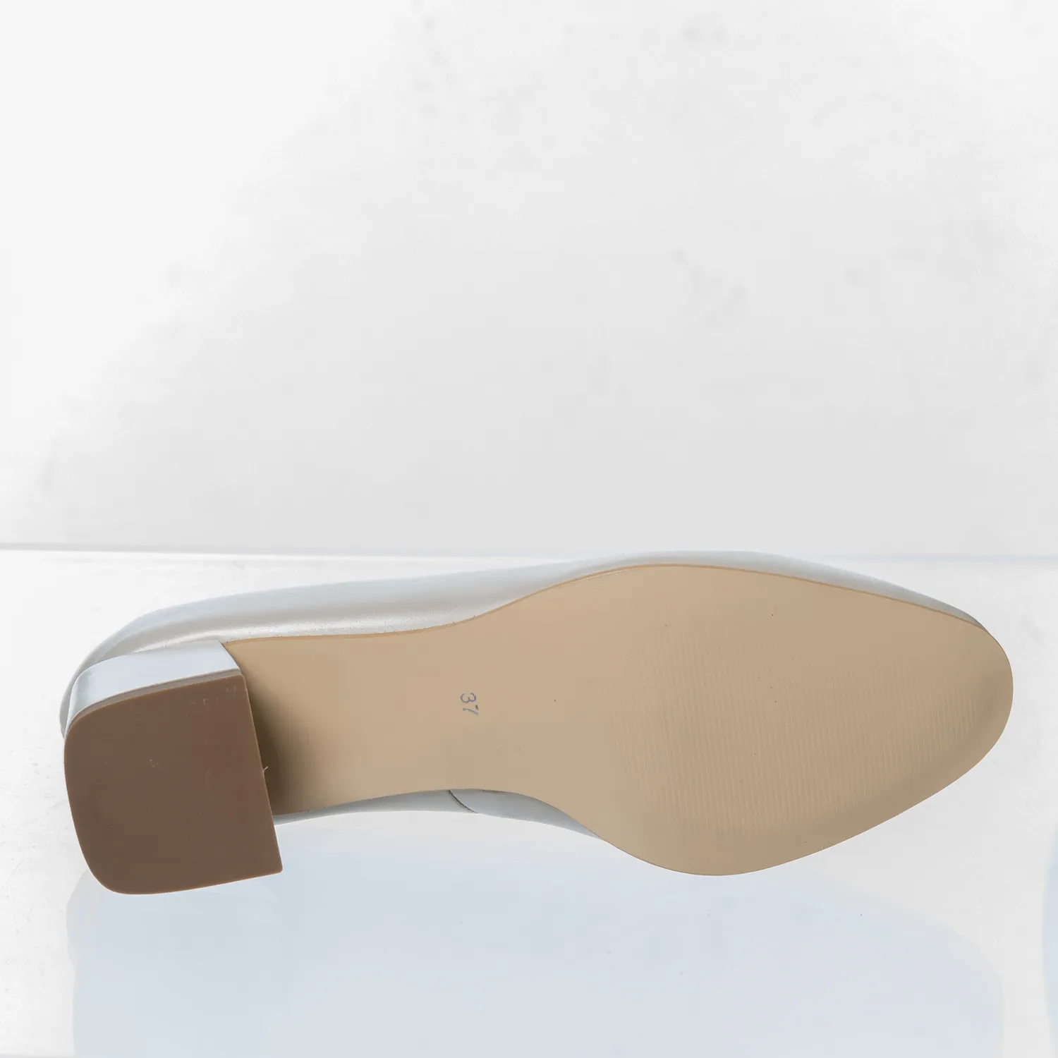 Catinca Shoes A21 BSFA pantofi dama bej sidef auriu