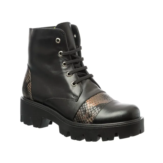 Catinca Shoes BC21 NBC bocanci dama negri piele naturala
