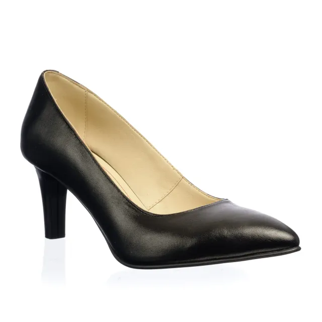 Catinca Shoes A9 N pantofi piele negri clasici