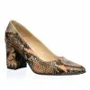 Catinca Shoes R7 SG pantofi dama piele galben sarpe