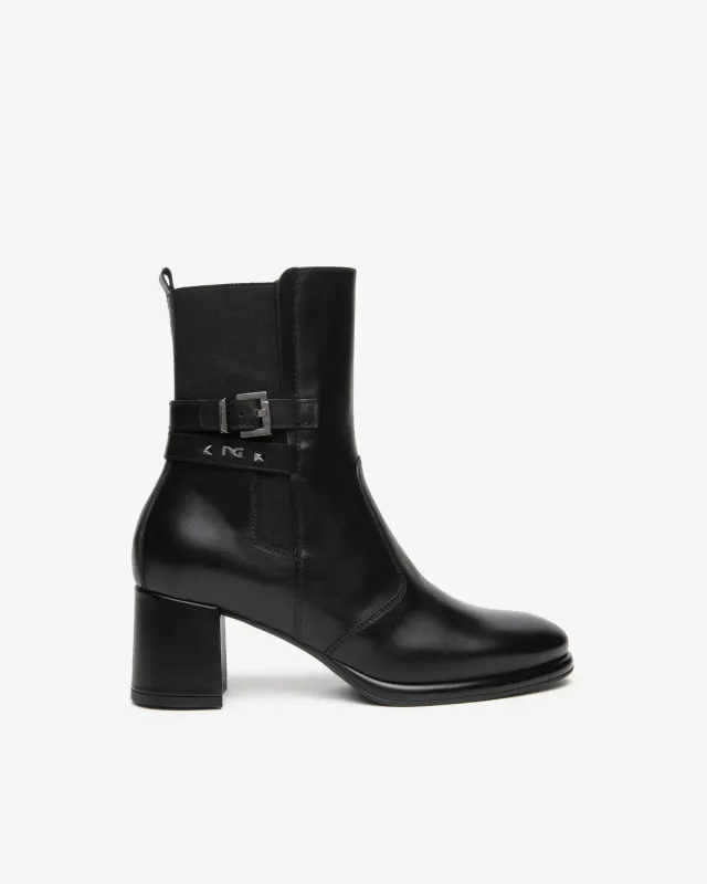 NeroGiardini botine femei piele toc 60