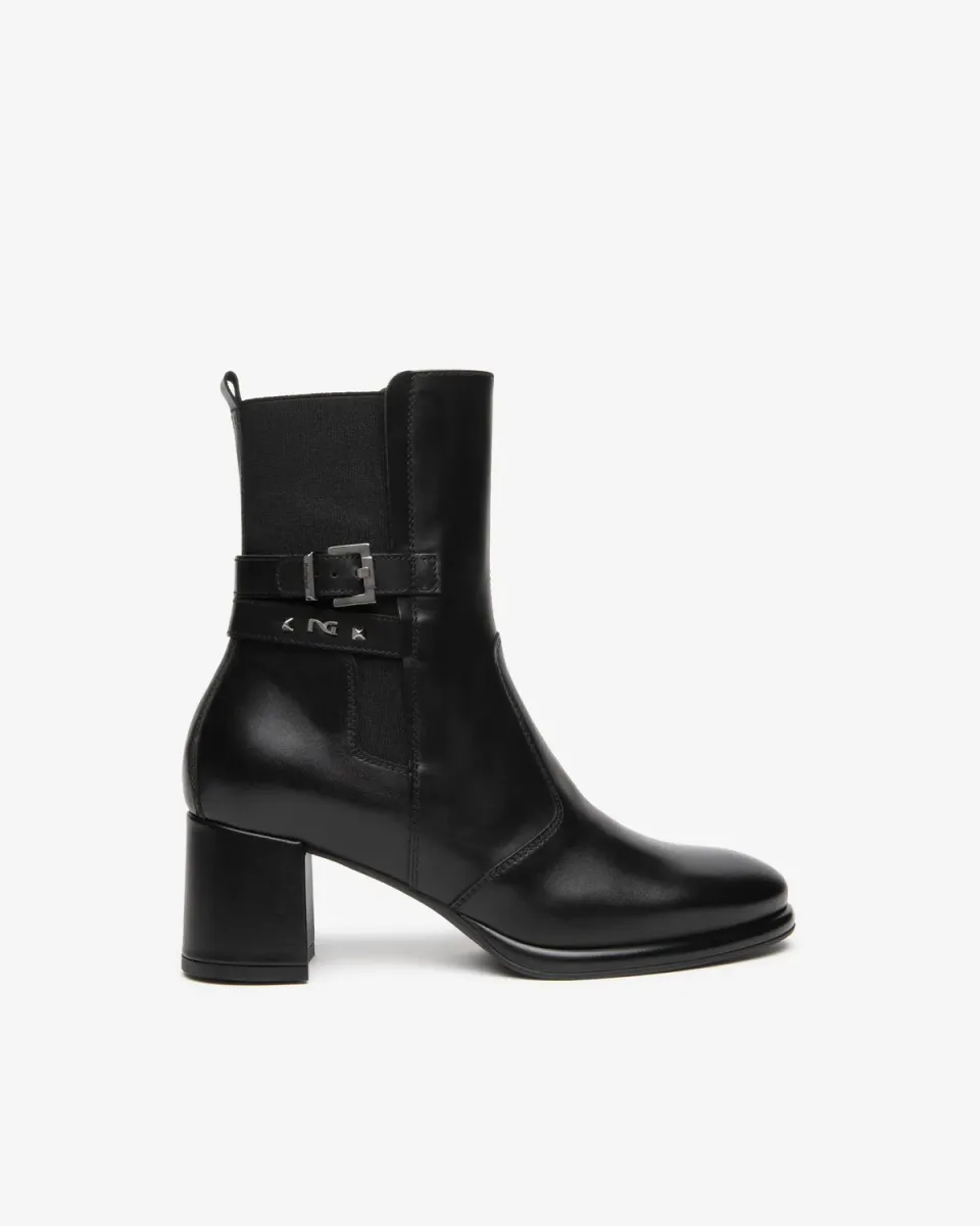 NeroGiardini botine femei piele toc 60