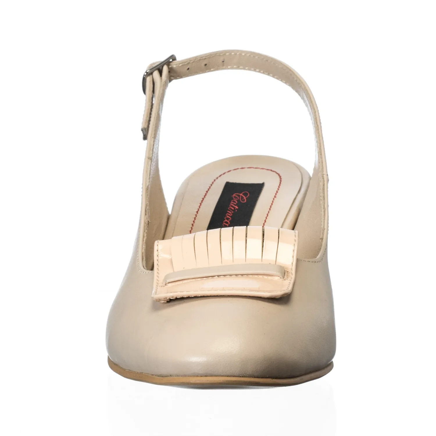 Catinca Shoes A85 BN sandale damă nude box piele
