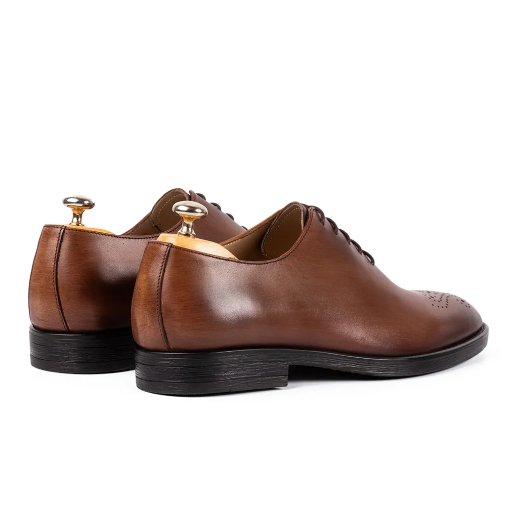 Lucas Shoes Elegant 900 pantofi barbati coniac piele