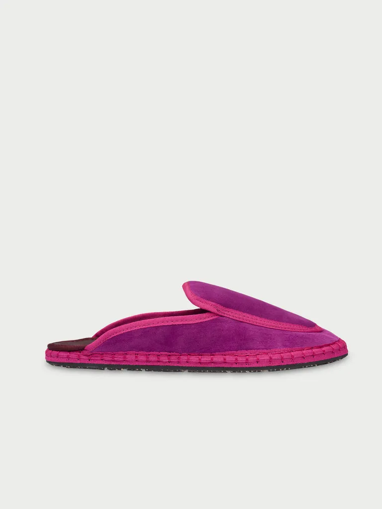 Flagelus Bruna Magenta pantofi belgian catifea magenta