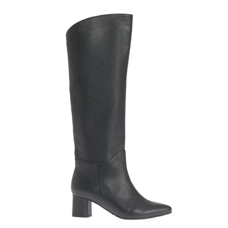 Ana Urbana Shoes Oana cizme piele naturală negre