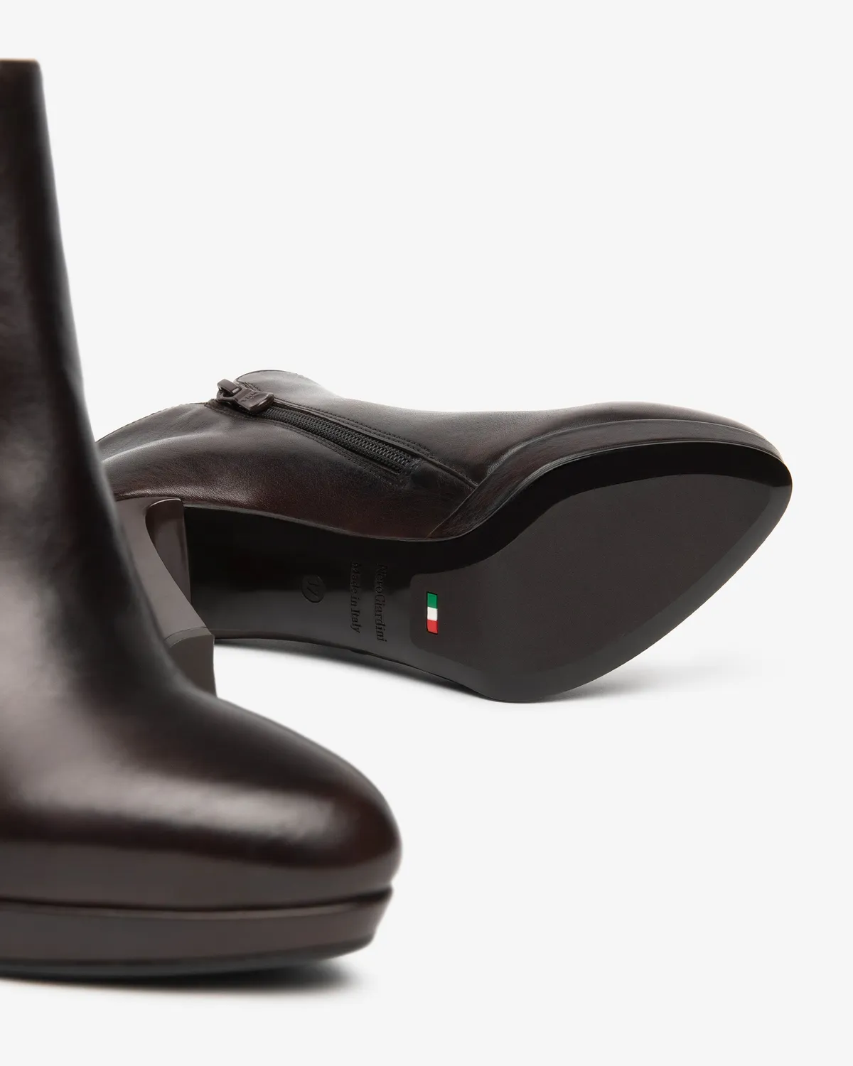 NeroGiardini Botine Piele Dama Toc 100 Platforma