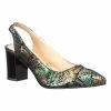 Catinca Shoes A91 VST sandale dama verde straveziu piele