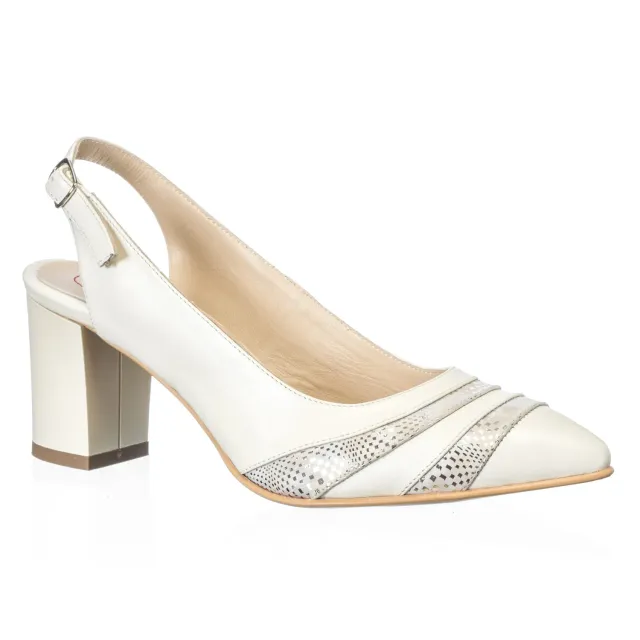 Catinca Shoes A101 BMA sandale dama piele bej auriu