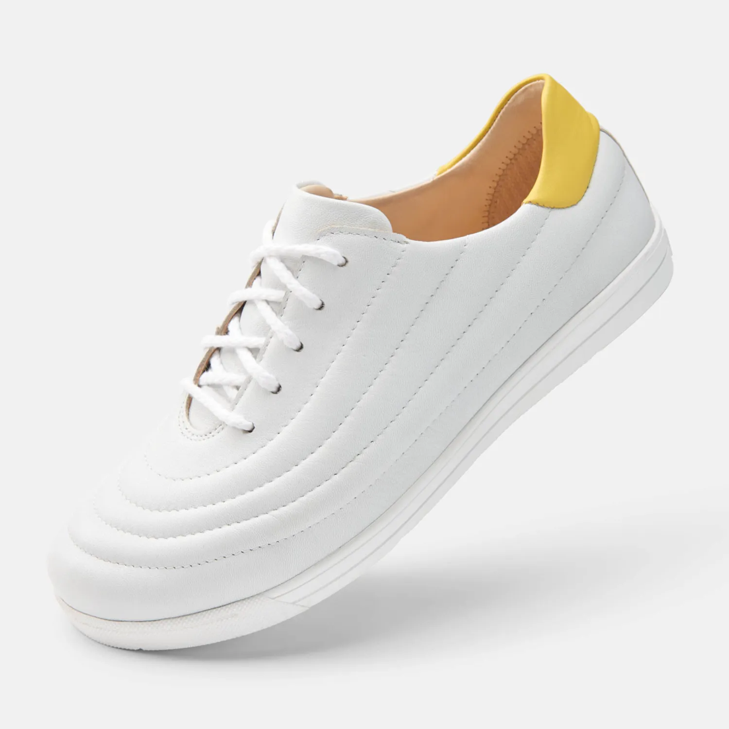 BÄR Lifestyle Harper pantofi dama bej piele miel