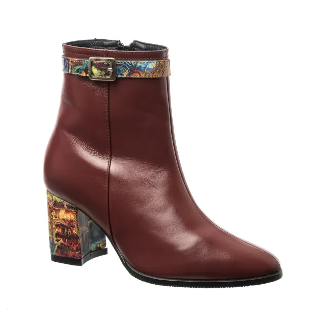 Catinca Shoes GX43 BOP ghete dama bordo pictura