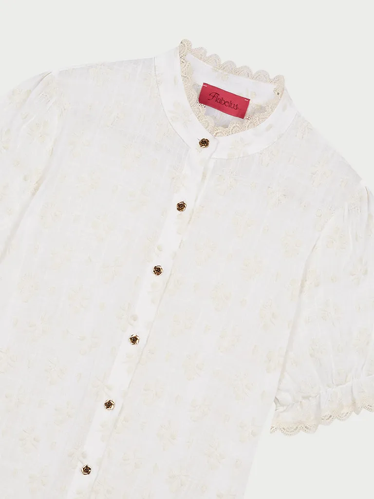 Flagelus Praire Ruffle bluza cu volane