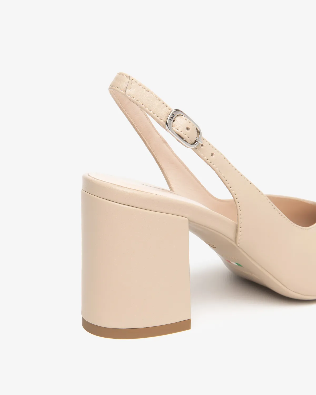 NeroGiardini Pantofi slingback dama piele toc mic