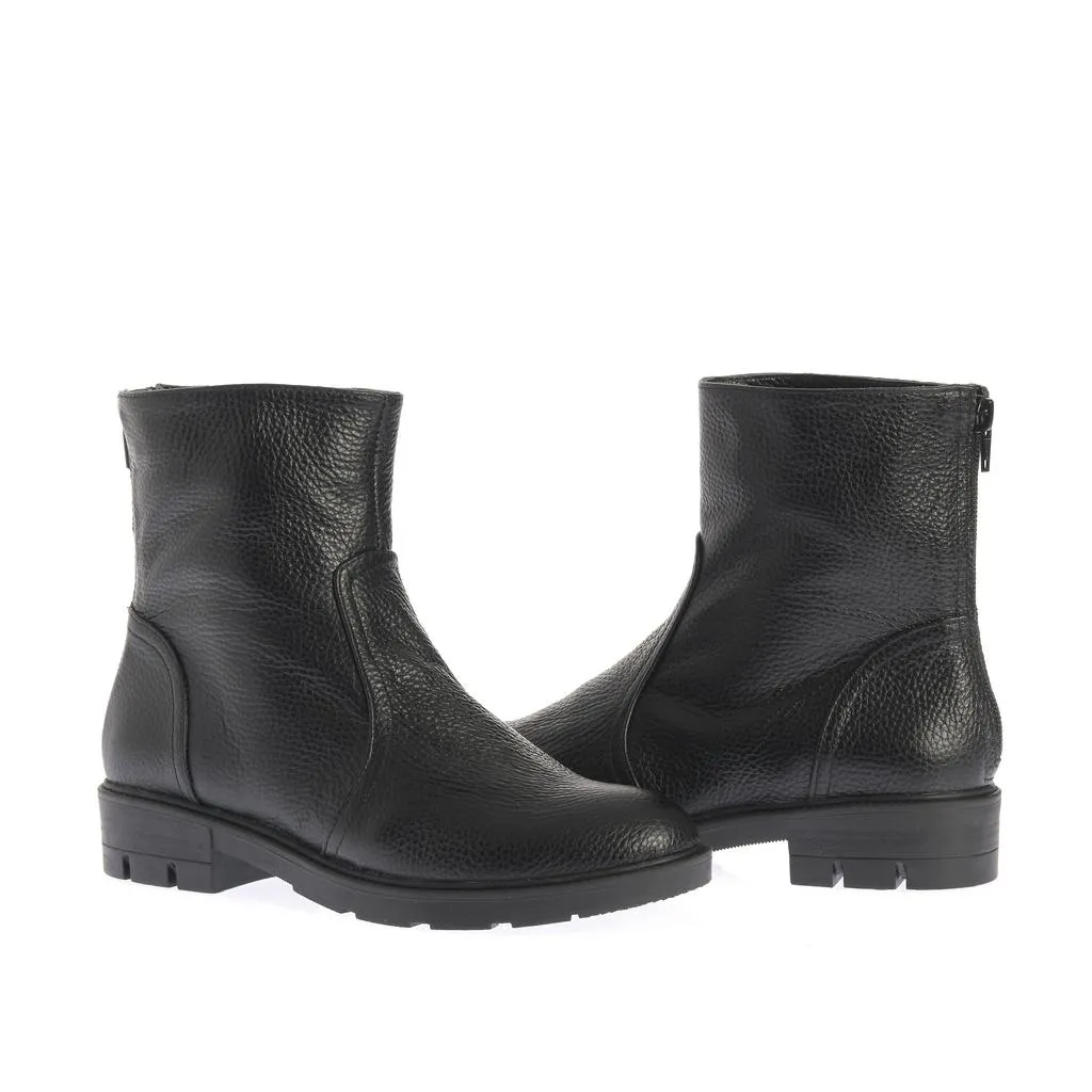 Ana Urbana Dorothea ghete piele negre toc bloc