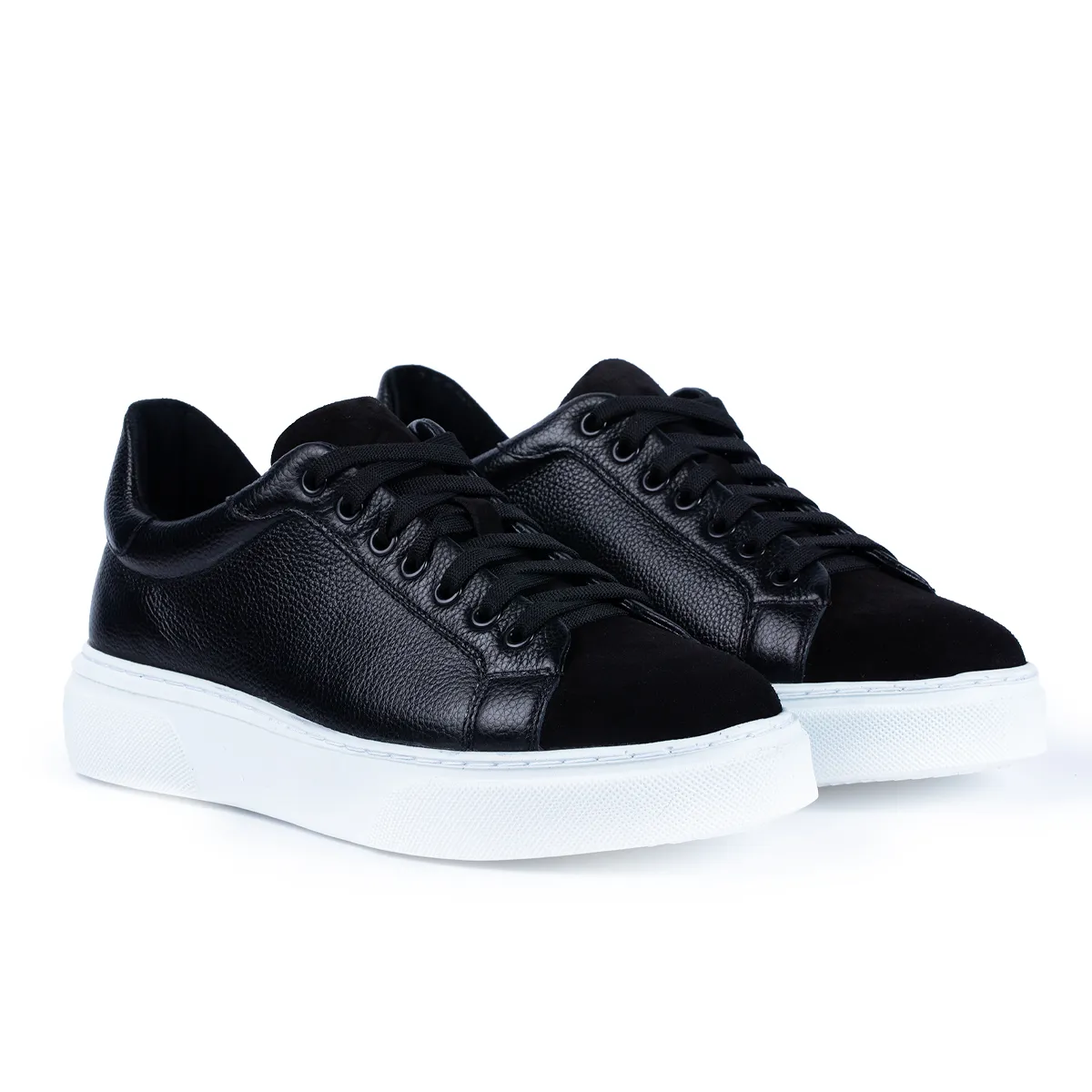 Lucas Shoes Sneaker 510 sneakers negru bizon piele