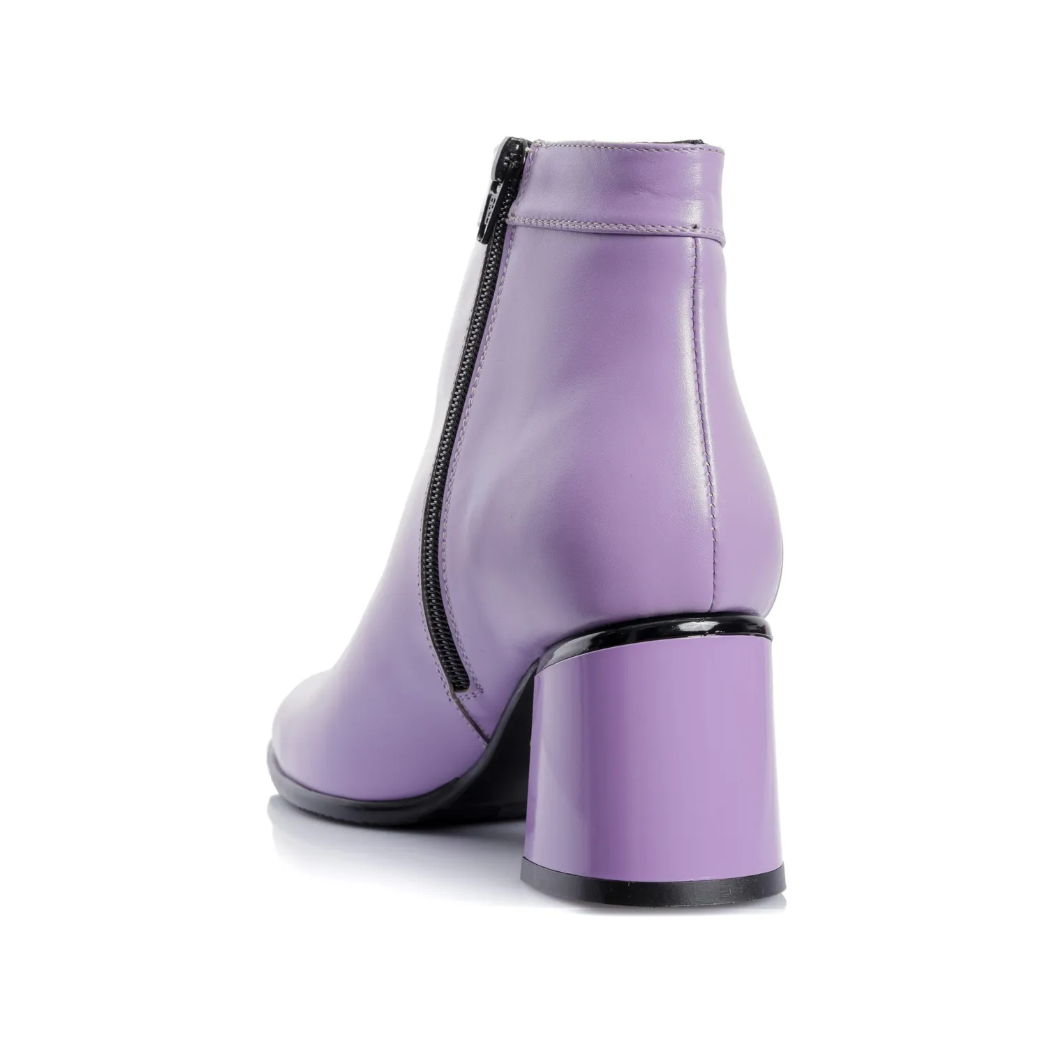 Catinca Shoes G441 L ghete dama piele lila box