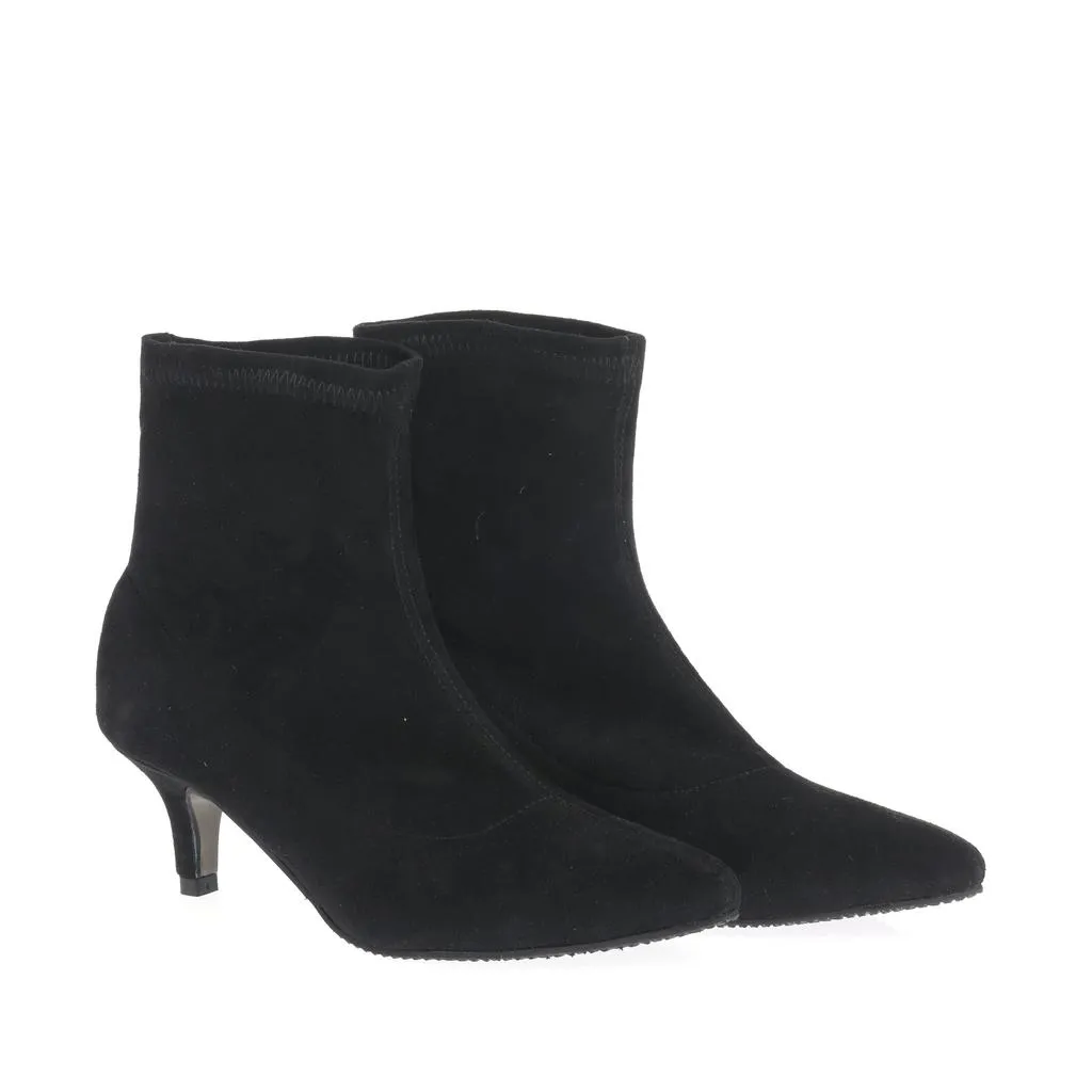 Ana Urbana Shoes Larisa botine negre toc stiletto