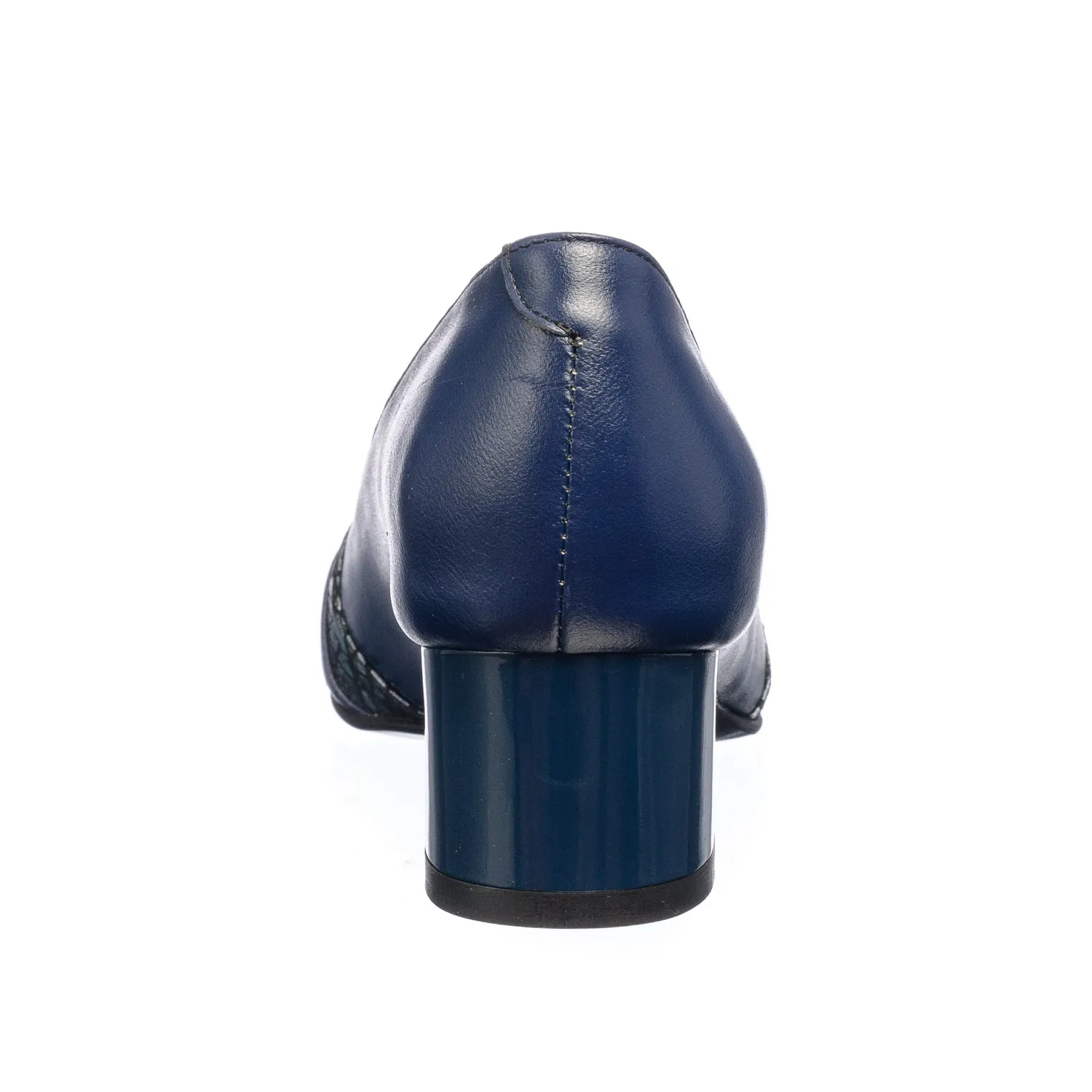 Catinca Shoes 016 BSA pantofi dama piele bleumarin solzi