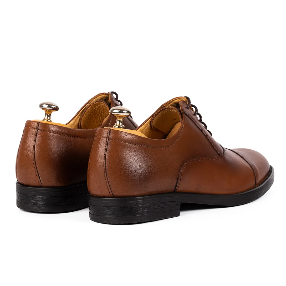 Lucas Shoes 347 Mod100 pantofi barbati coniac piele naturala