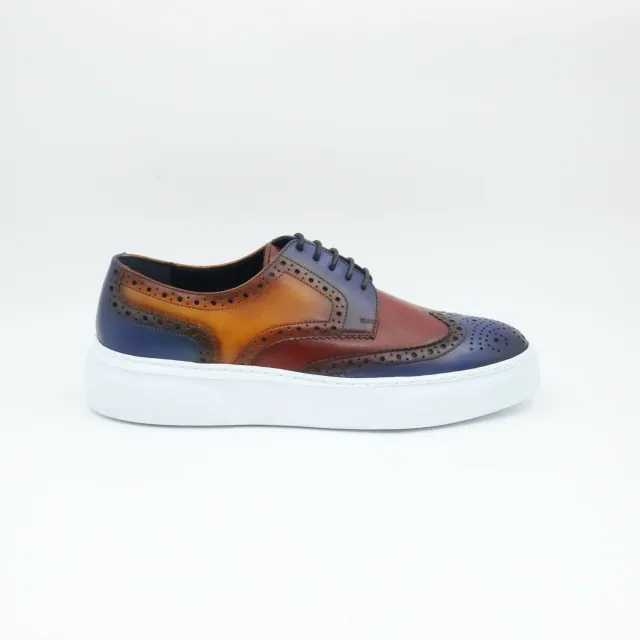 Lucas Shoes Sneaker 519 B-Y-R pantofi sport piele