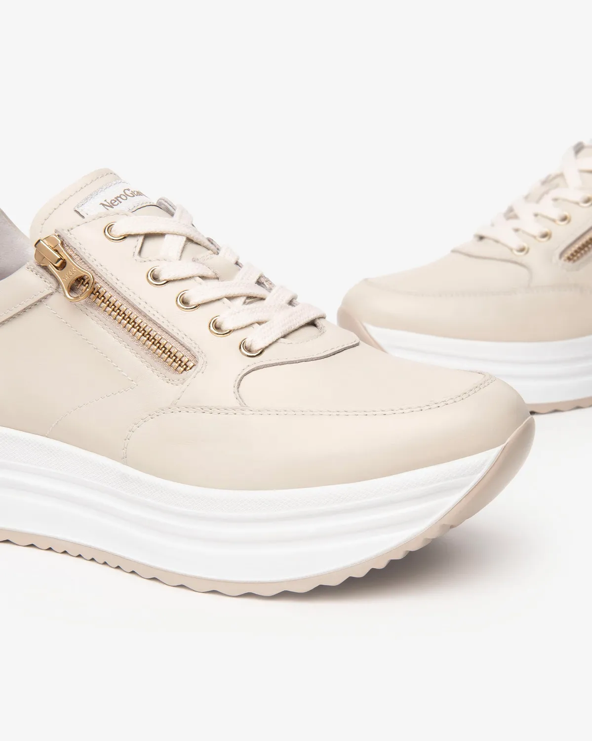Sneakers damă NeroGiardini piele naturală